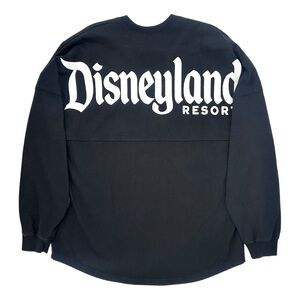 Limited Edition Disney Disneyland Resort 3D Printed Black Long Sleeve T-Shirt